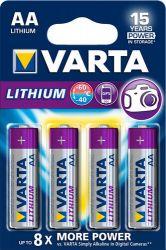 AA-batterier (Lithium)