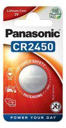 CR2450, 3V/620 mAh Batteri från Panasonic