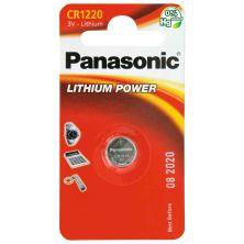 CR1220, 3V 12x1.5 mm, Lithium (Panasonic)