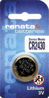 CR2430, 3V 24.5x3 mm, Lithium - Batterix