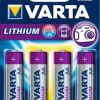 Batteri VARTA AA Ultra Lithium (LR6) 4-pack